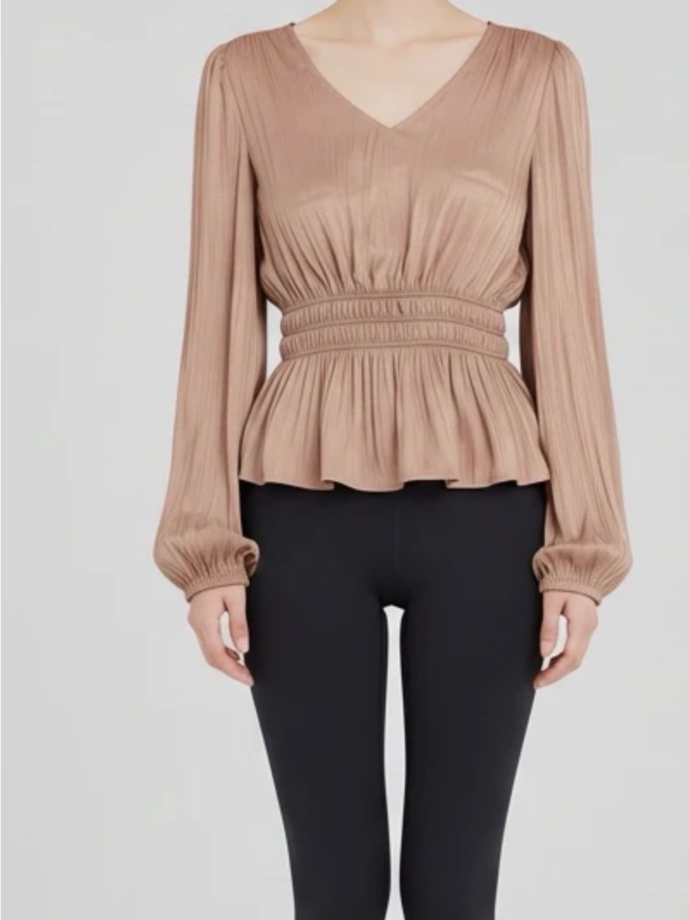Small Rachel Zoe blush blouse